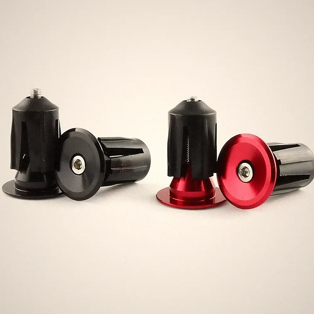 2 Pairs Bar End Plugs Bicycle Handlebar Caps for Mountain Road Bike C137