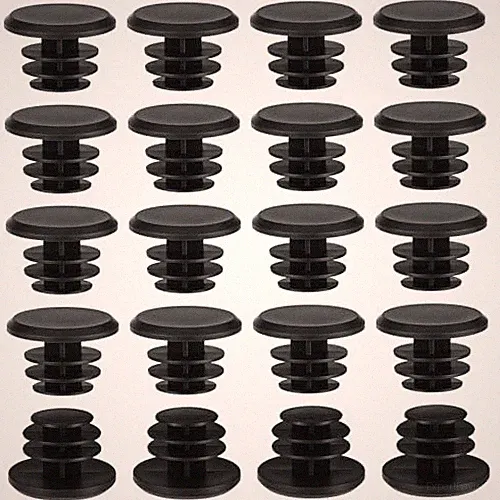 20 Piece Handlebar Bar End Plugs Plastic Bicycle Handlebar End Caps for Road