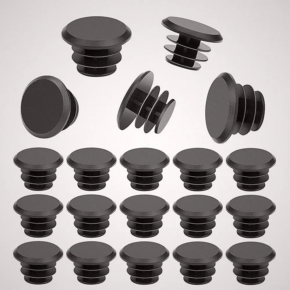 20x Plastic Handlebar Bar End Plugs Caps for Road Mountain Bike Bicycle C151