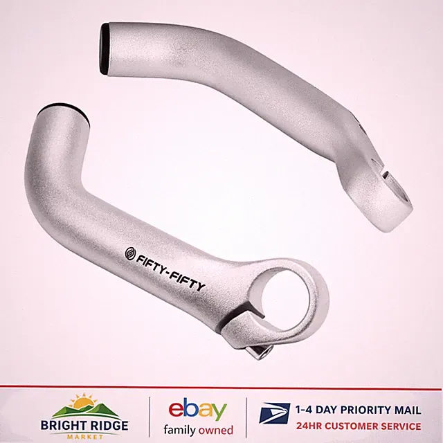 Aluminum Alloy Bike Bar Ends for Mountain Bikes and E-bikes, Ergonomic Design