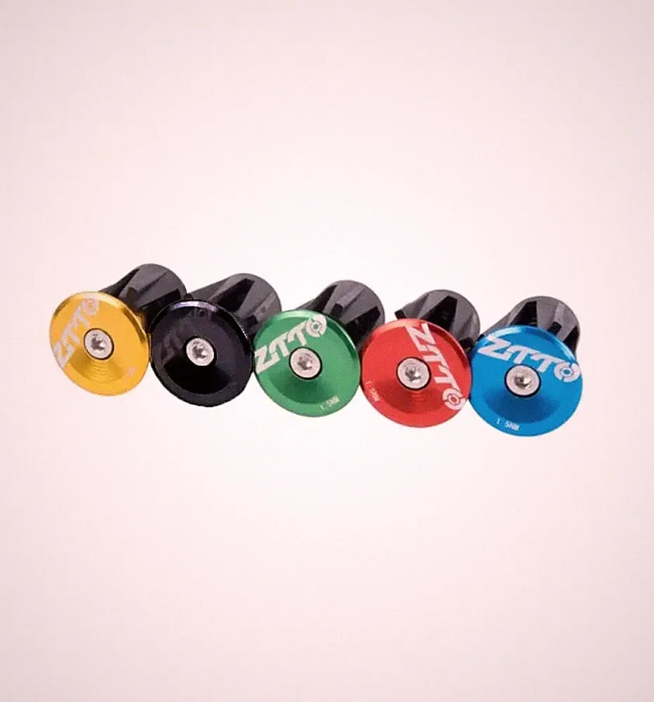 Aluminum Handlebar End Plugs Bar Lock Grip Mountain Bike Road Bicycle Ztto