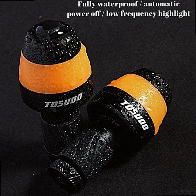Bicycle Handlebar Light Bar End Safety Warning Light Battery Powered Bike LampFt