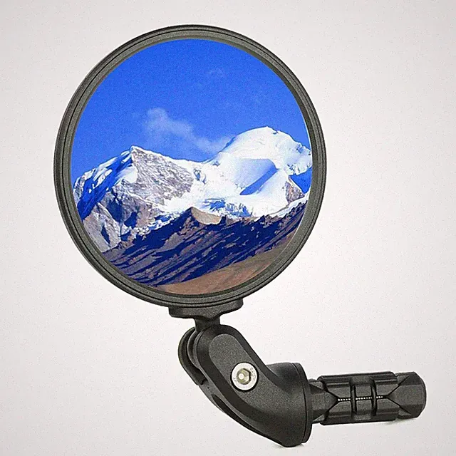 Bike Bar End Mirror for Electric Scooter - HD Convex Lens, Easy Install, Safe...