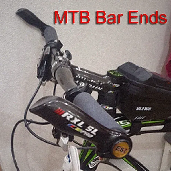 Carbon MTB Bicycle Bar Ends Mountain Bike Handlebar Carbon Bar End 22.2mm RXL SL