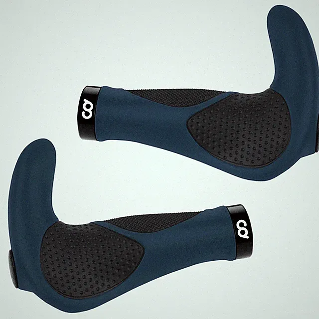 CD Mountain Hybrid Bike Bicycle Handlebar Grips with Ergonomic Anti-Slip Design
