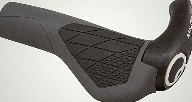 GS2 omic Lock-On Bicycle Handlebar Grips with Small Size Bar End Support | for