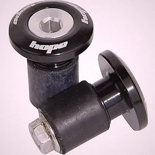 Hope Grip Doctor Aluminum Bicycle Bar End Plugs Black Road MTB Bike