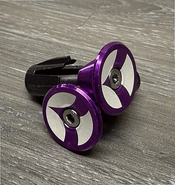 Klein Bikes Repop Bicycle Bike Handlebar Bar End Plugs Purple Mountain