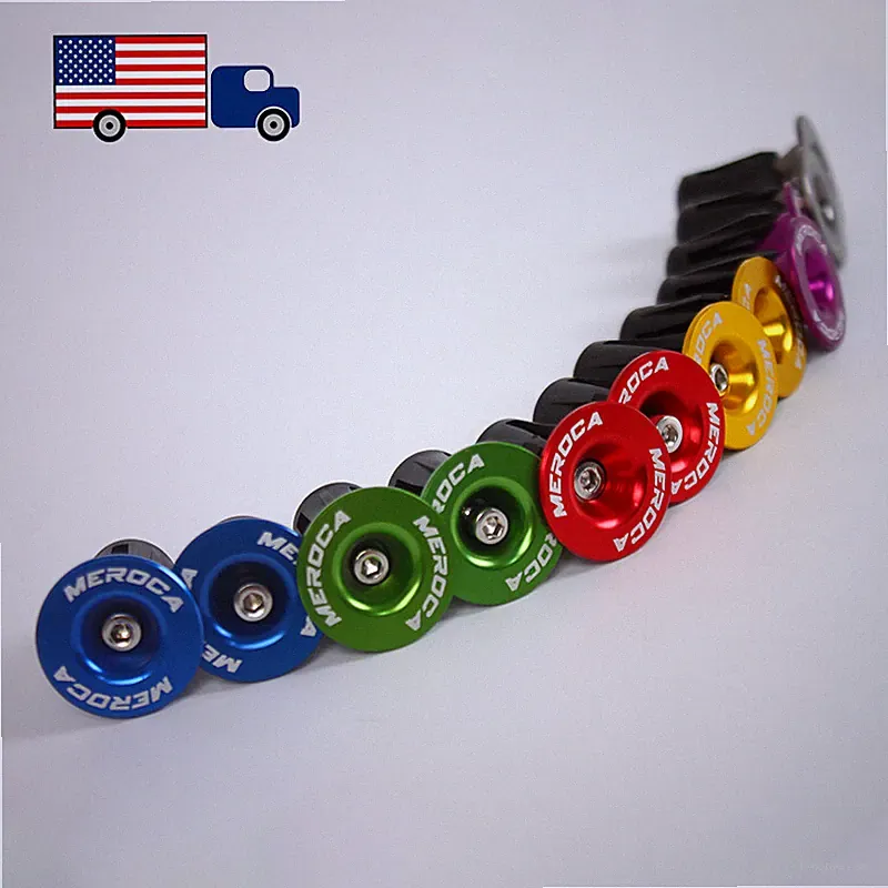 MTB Road Folding Bike Bicycle Handlebar End Plugs Lock Caps 22.2-25.4mm Bar End