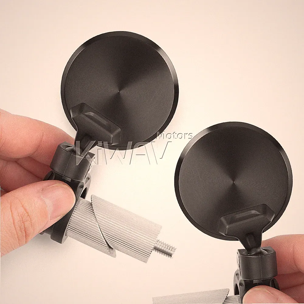 Orbix round mini bar end mirror PAIR for hollow bar for electric bike bicycle