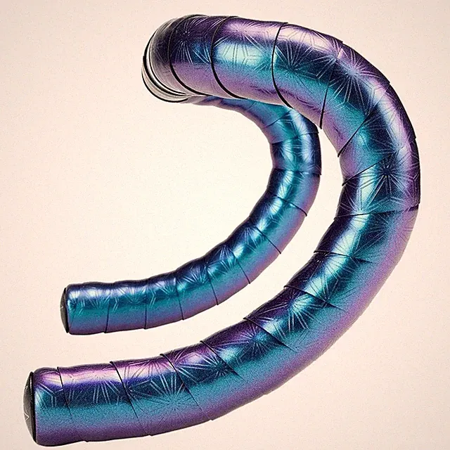 Supacaz Bling Handlebar Bar Tape Bike Wrap Bar End Plugs Oil Slick 2200mm Racing