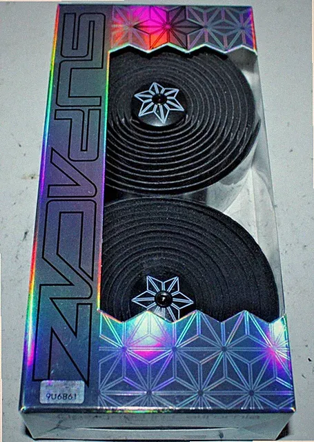Supacaz Super Sticky Kush Handlebar Bar Tape Bike Wrap Bar End Plugs Fire Racing