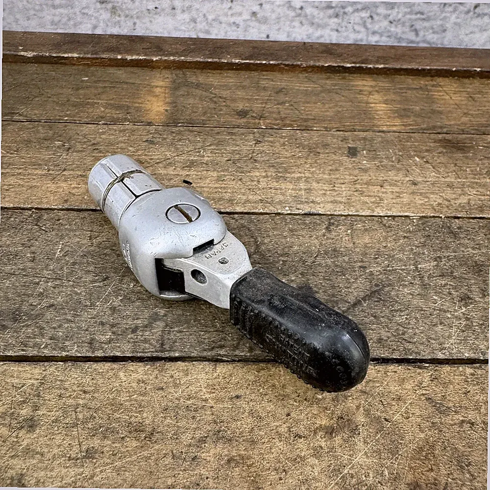Vintage SunTour Bar End Shifter Friction Single Road Touring Bike Silver Japan